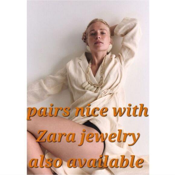 New One-Shoulder Boho Black and Orange High Waist Full Coverage Swim Set - Picture 14 of 14